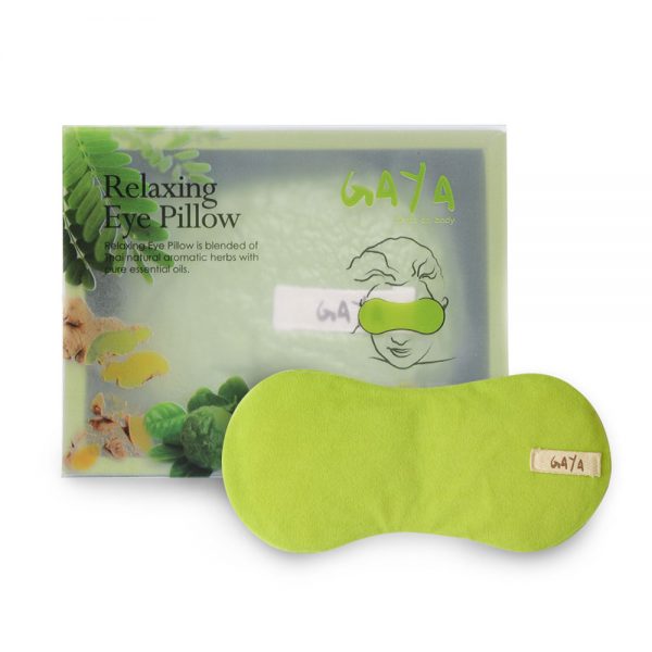 Relaxing Eye Pillow GAYA Herbal Pad แผ่นประคบร้อนสมุนไพรไทยสำหรับดวงตา